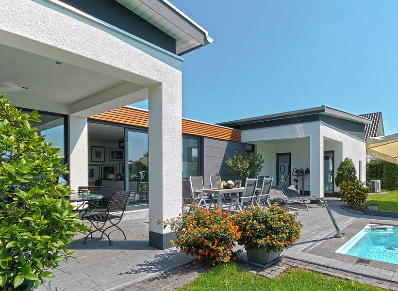 Grübbel - Bungalow mit Schmetterlingsdach