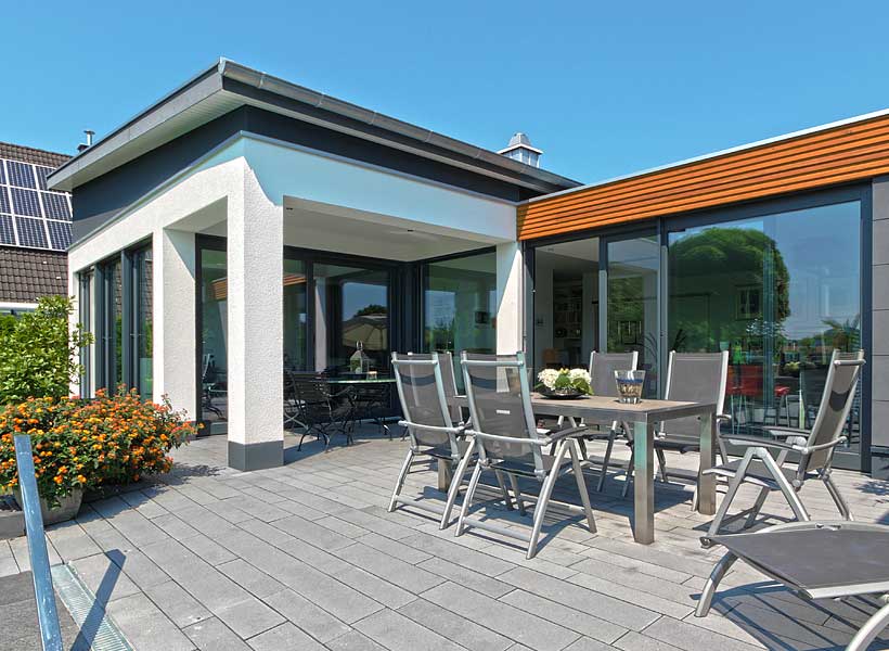 Grübbel - Bungalow mit Schmetterlingsdach