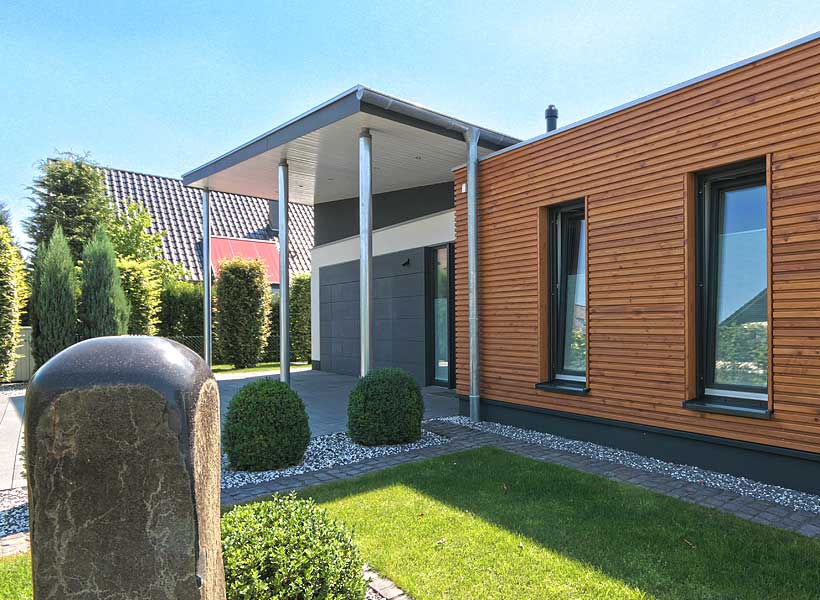 Grübbel - Bungalow mit Schmetterlingsdach