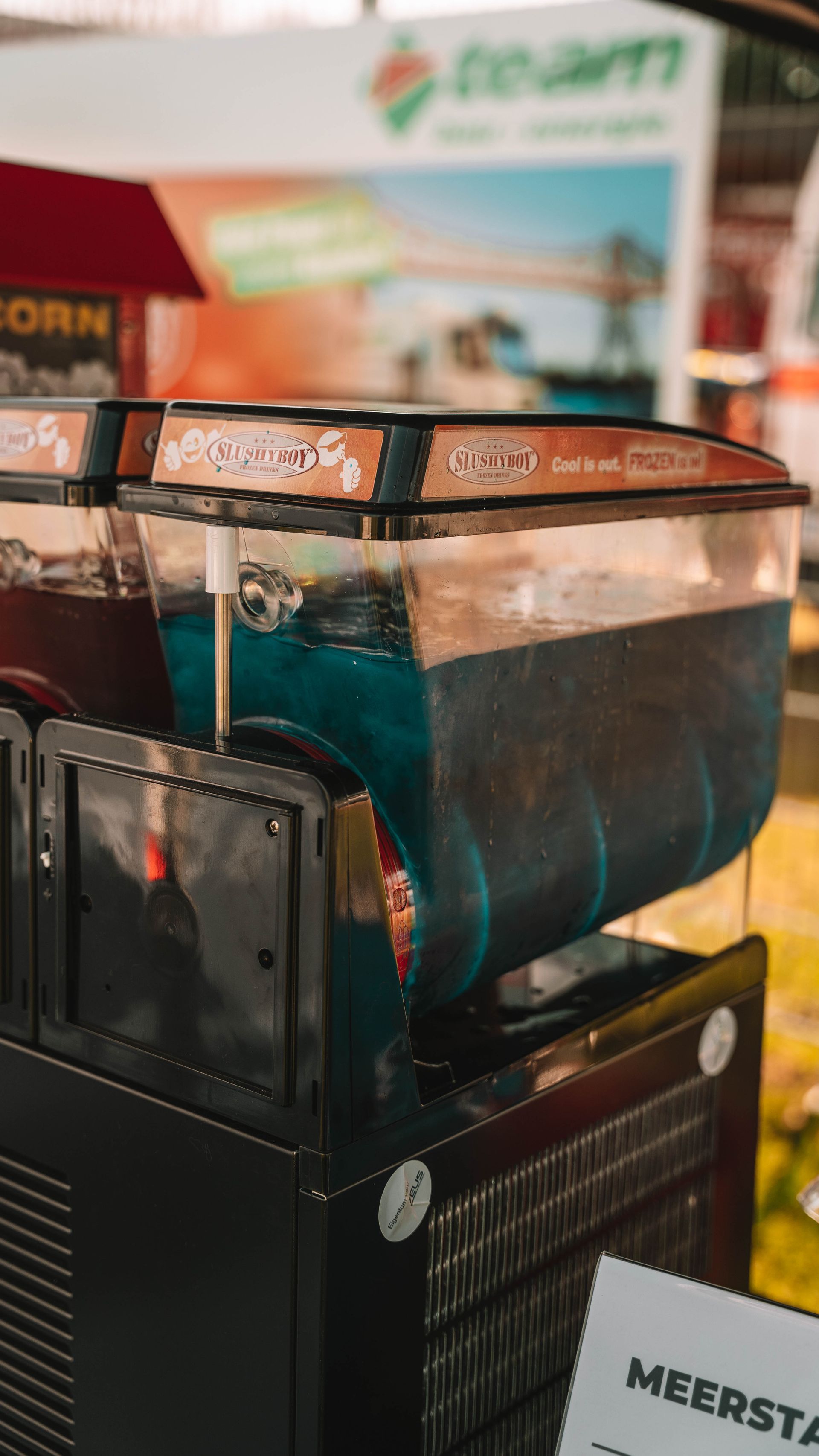 Slush-Eis Maschinen für bunte Zungen Kinder