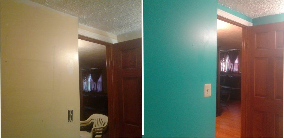 Before and After - Internal Painting