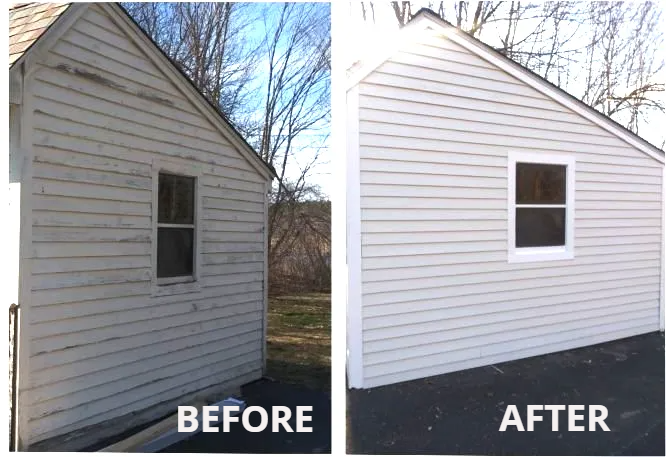 Before and After External Painting