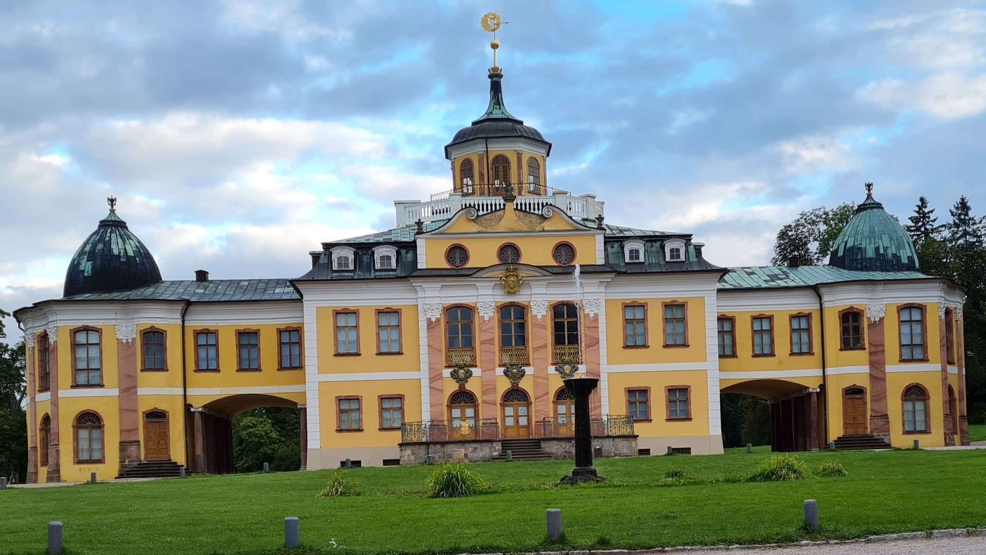 Trüffelgebiet um Schloss Belvedere in Weimar