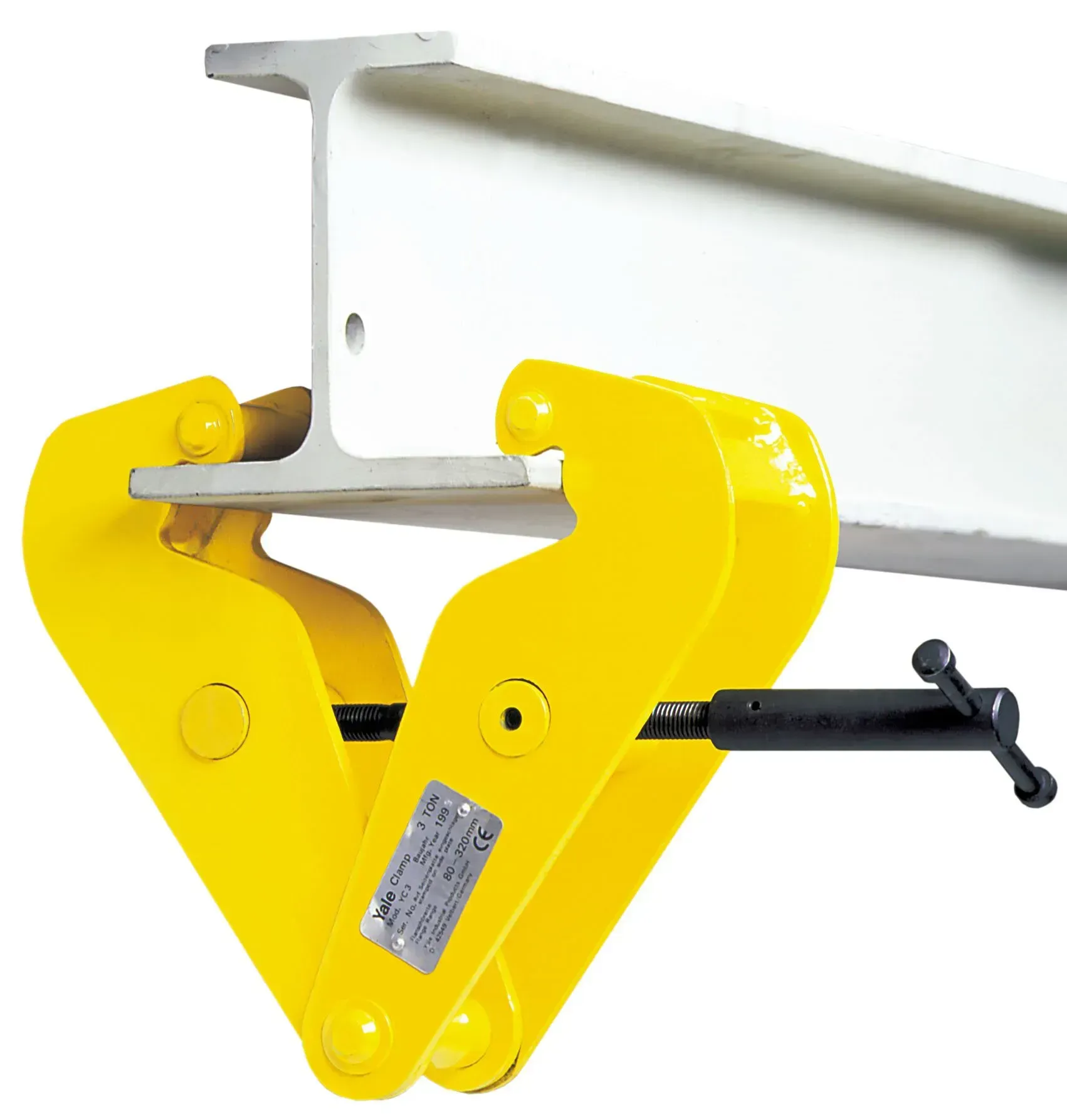 Beam clamp for crane