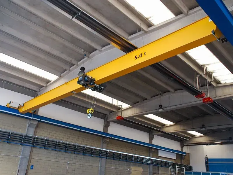 Wire rope hoist and 5t gantry