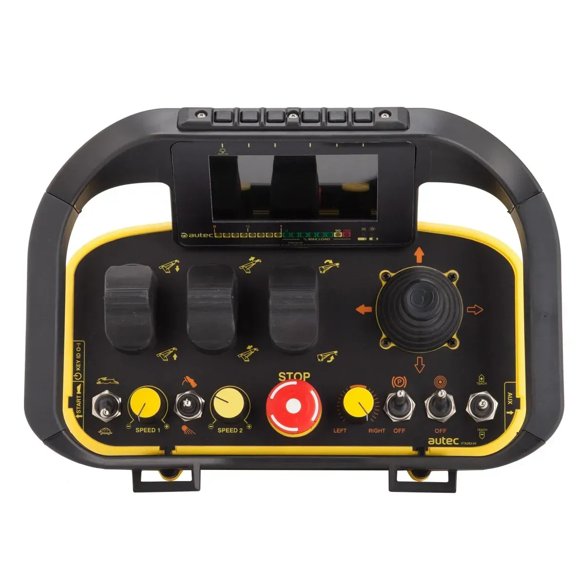 An DJM AUTEC remote with a 4.3