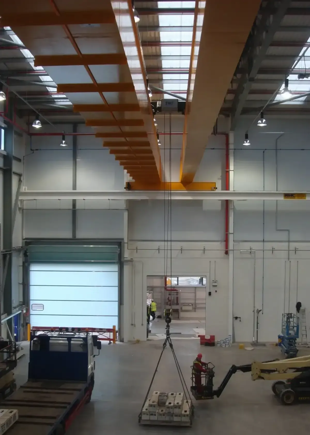 Load testing a crane