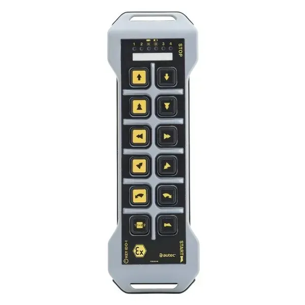 An AUTEC LK NEO ATEX 12 button transmitter