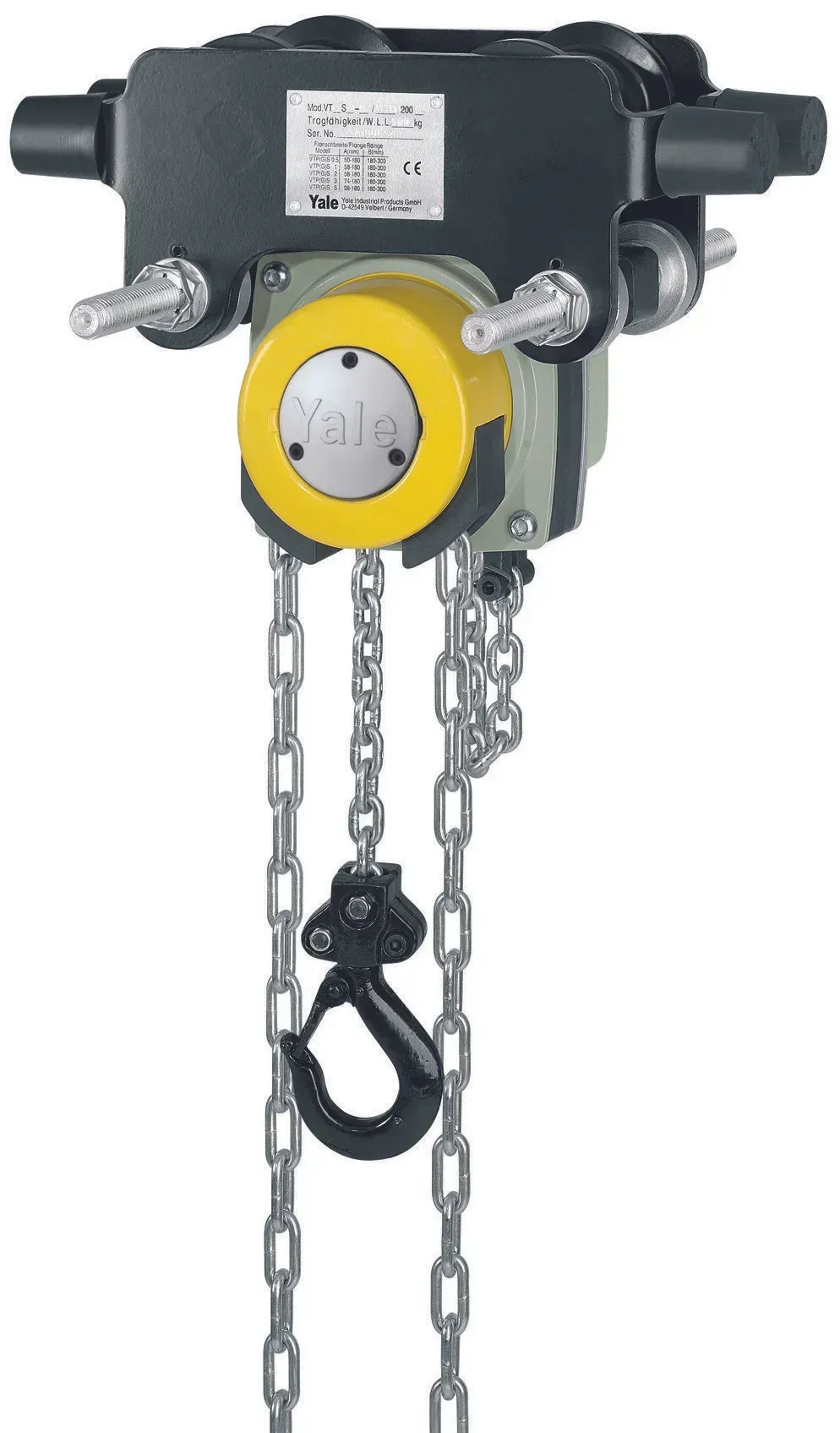Manual chain hoist