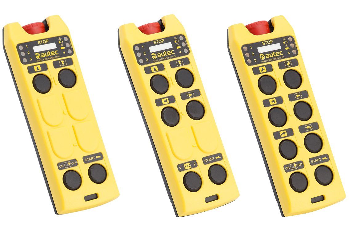3 AUTEC remotes: A4, A6, A8
