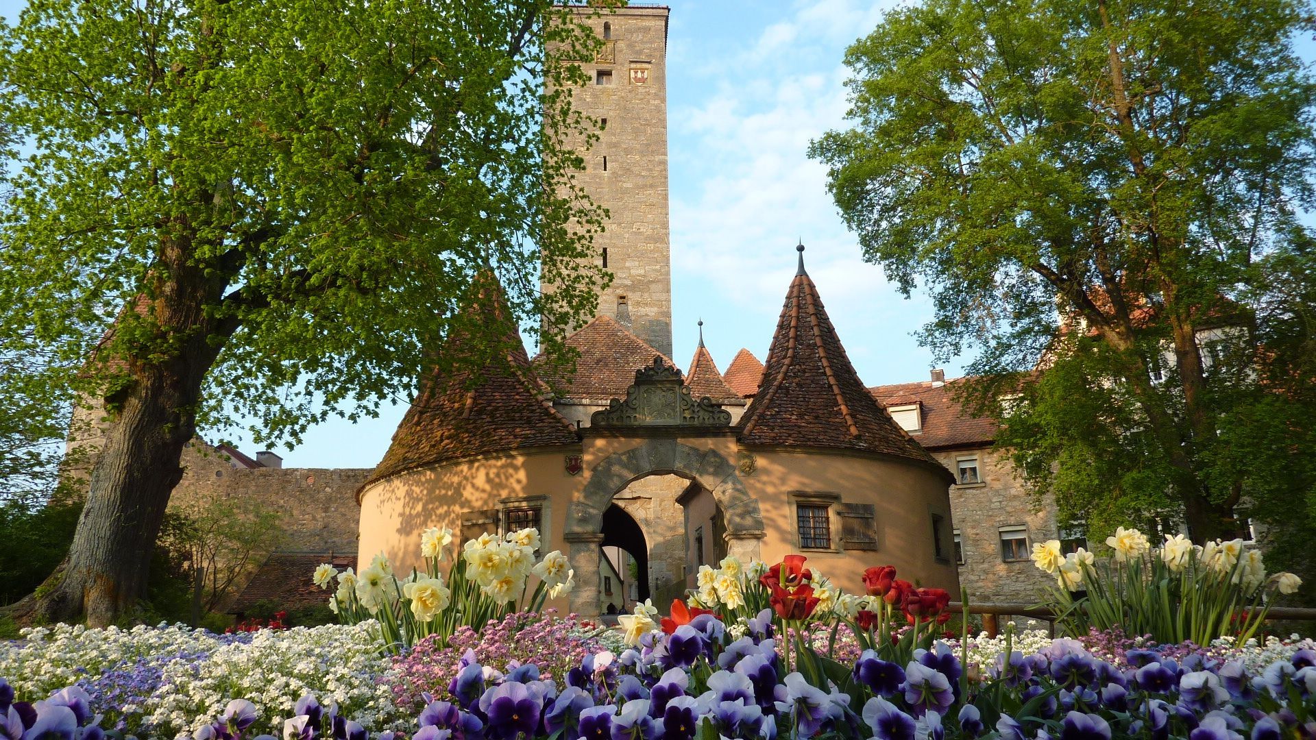 Sehenswürdigkeit in der Altstadt von Rothenburg ob der Tauber