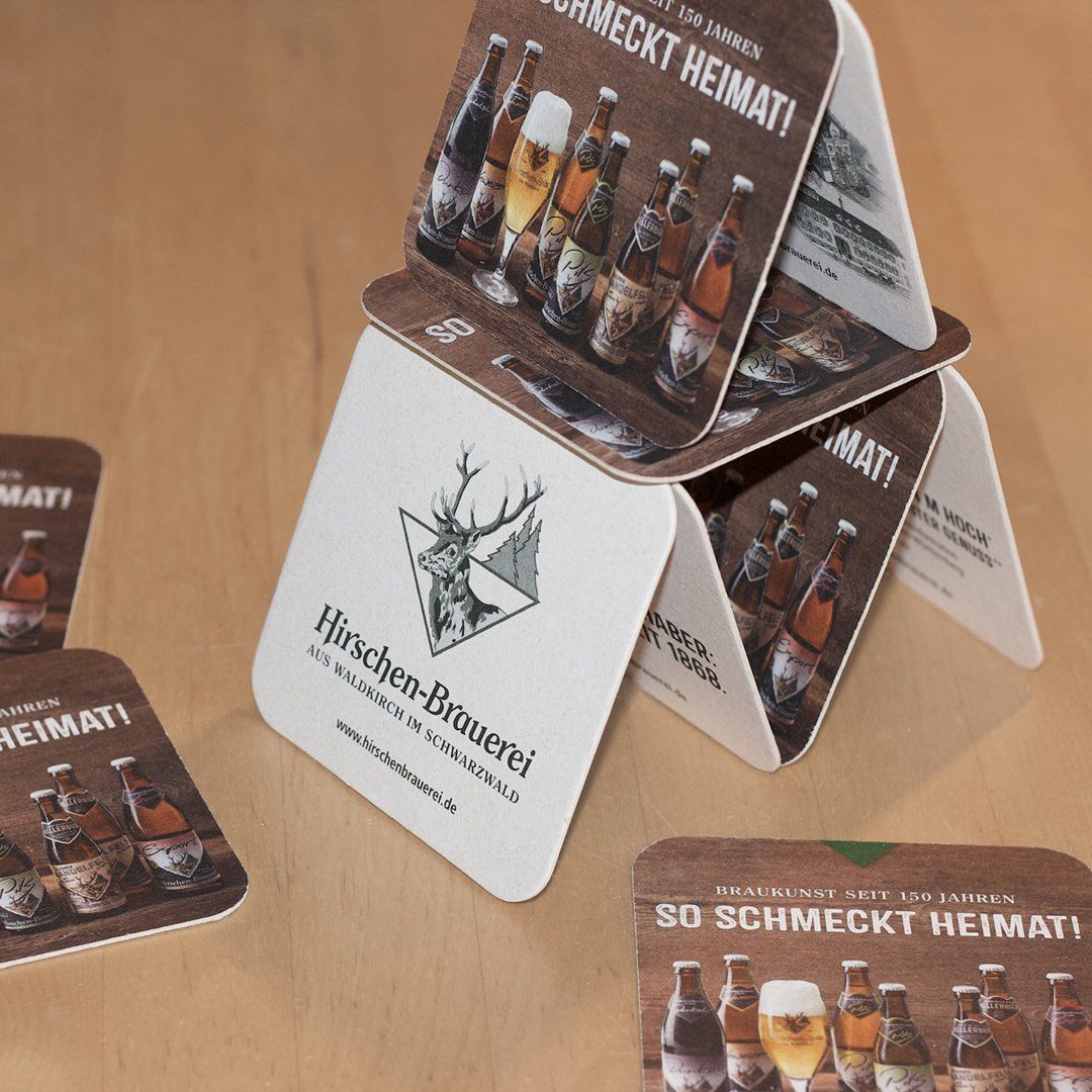 Corporate Design und Jubiläum Hirschen-Brauerei