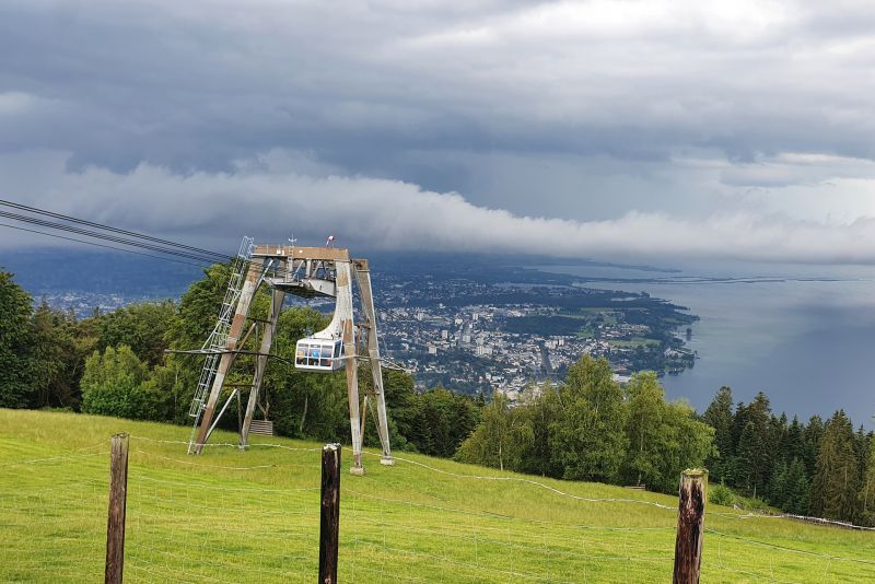 Pfäder Seilbahn bei Bregenz