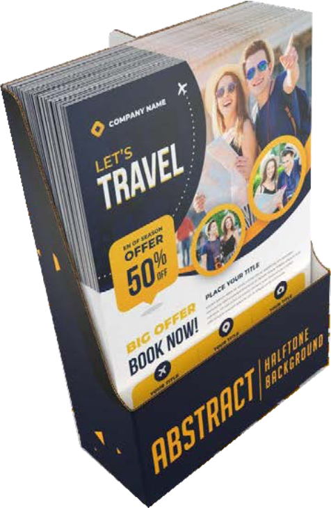 Présentoir en carton