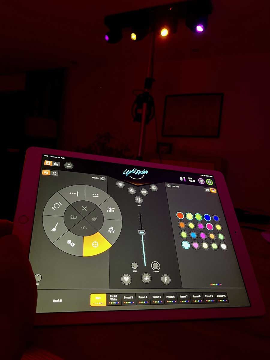 DJ Technik - Bewegtes Licht