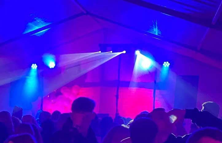 Nebelmaschine für Hochzeit