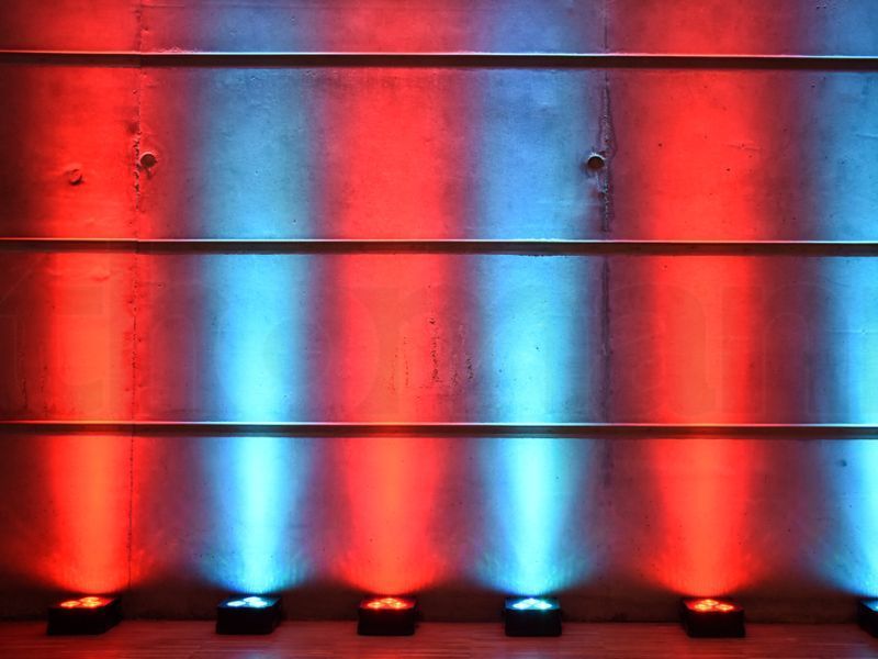 Ambientebeleuchtung für Hochzeit