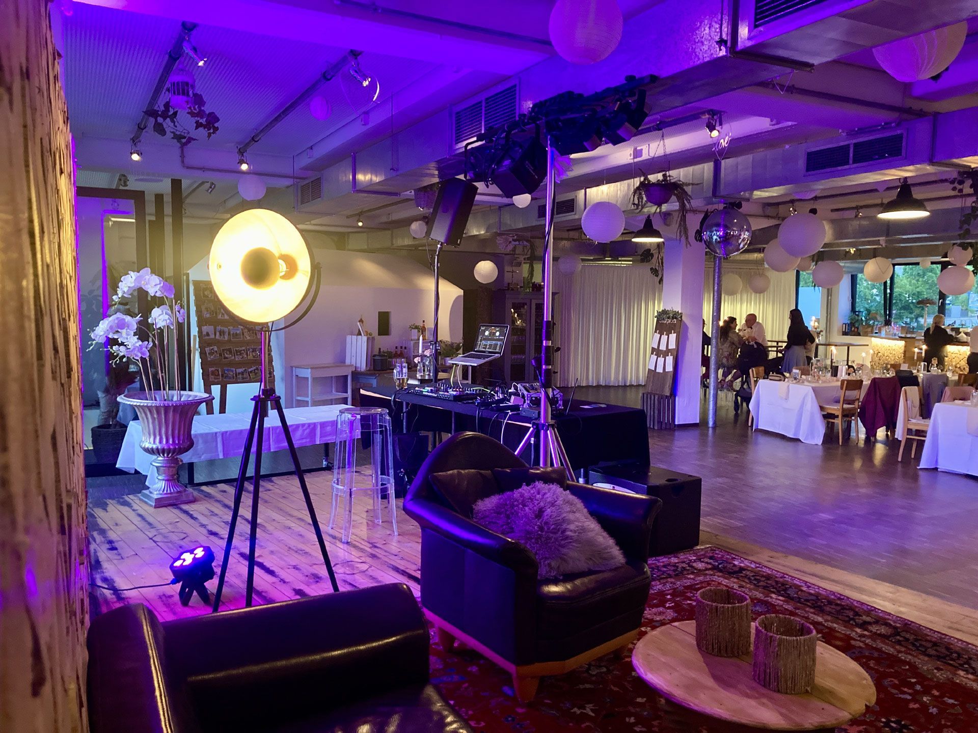 Stilvolle Location für Hochzeit