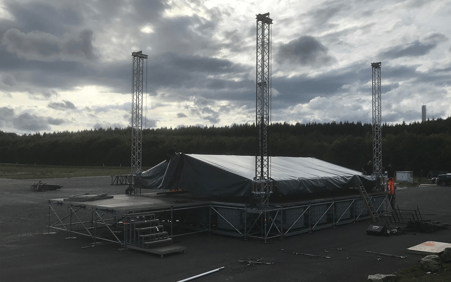 OPEN-AIR-BÜHNEN mieten OS-VT Veranstaltungstechnik