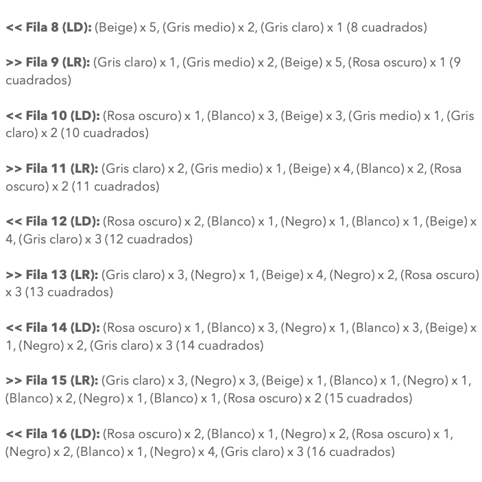 patron crochet pattern ganchillo amsterdam