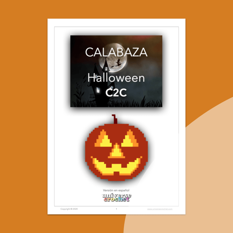 patron crochet pattern ganchillo halloween pumpkin calabaza