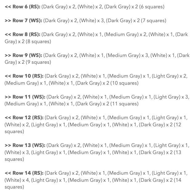 C2C patron crochet pattern ganchillo empire state building