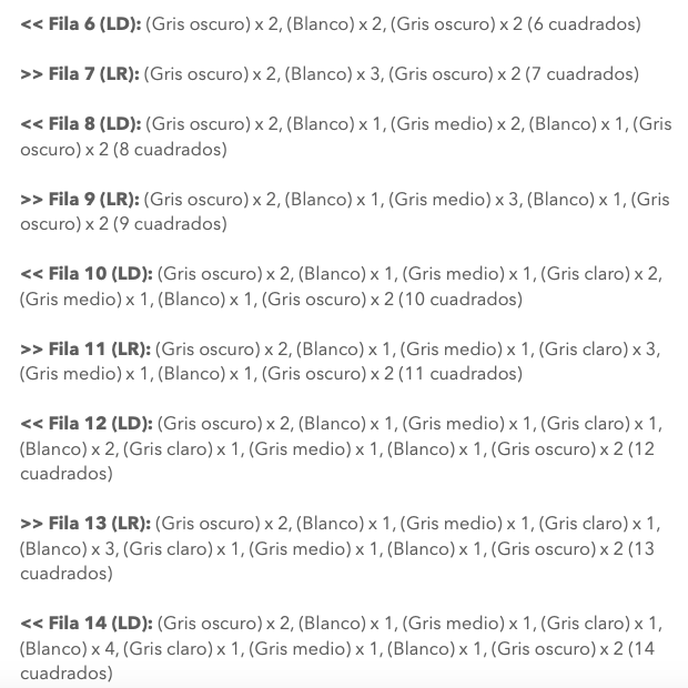 C2C patron crochet pattern ganchillo empire state building