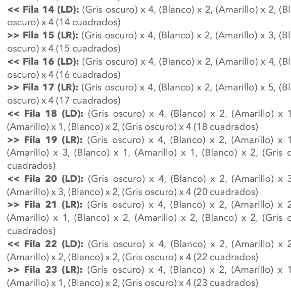 C2C patron crochet pattern ganchillo parchís parchessi ludo