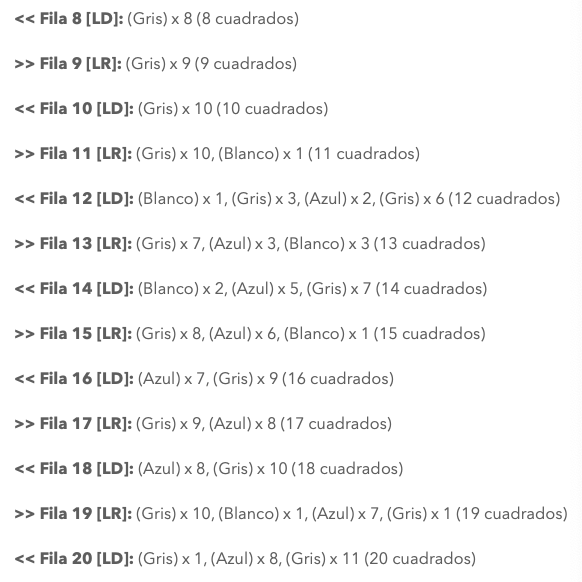 C2C patron crochet pattern ganchillo bufanda scarf