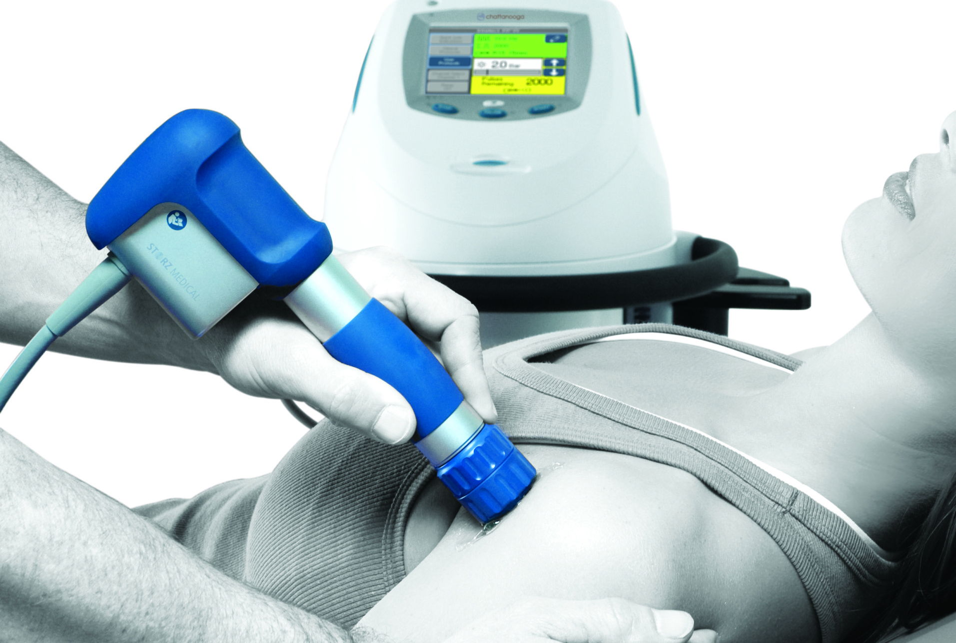 Shockwave therapy treatment for tendon pain