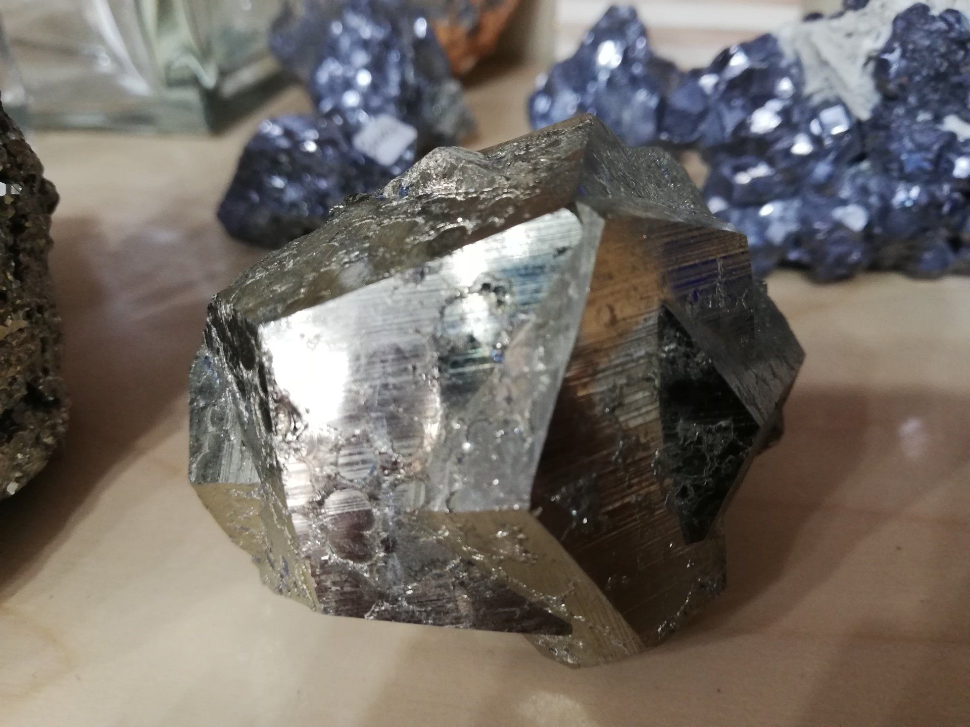 Pyritkristall aus Peru