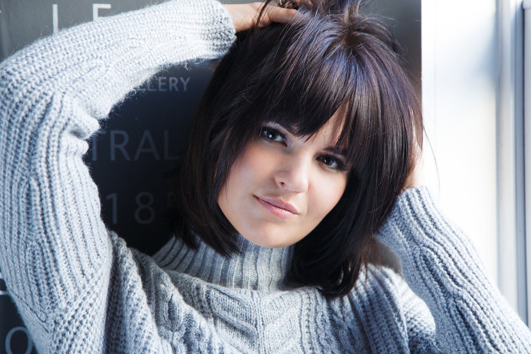 Model head shot