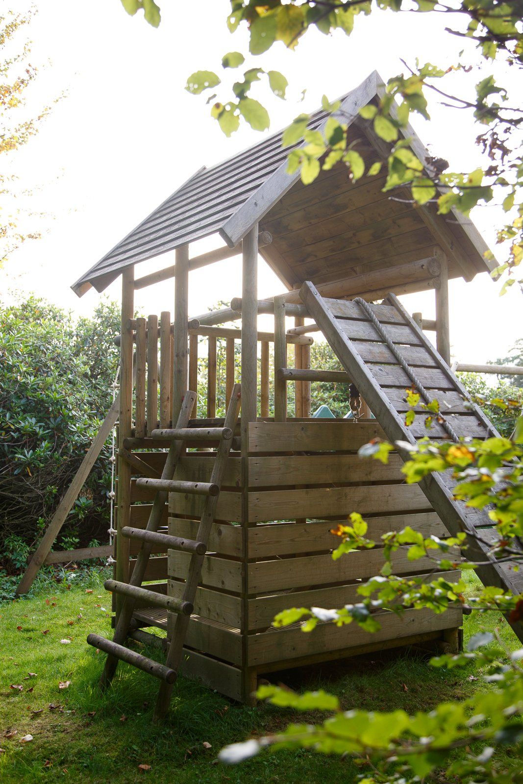 wooden play equipment