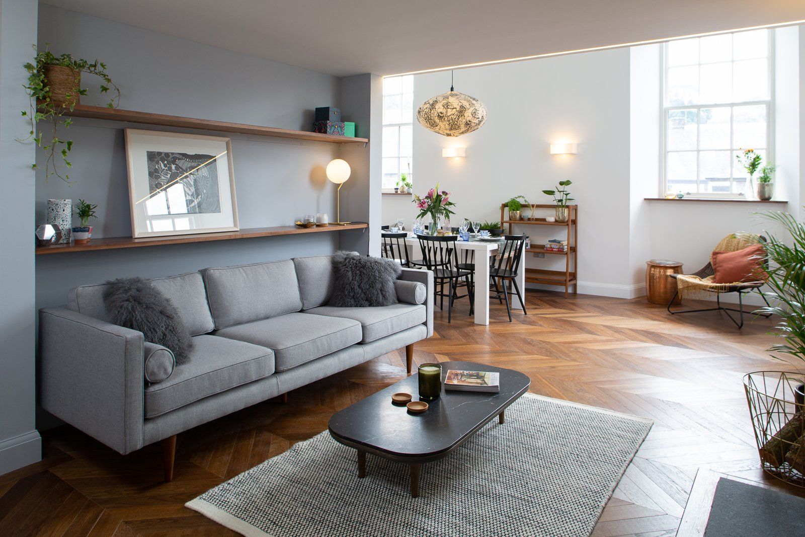 Interior shot of sitting room