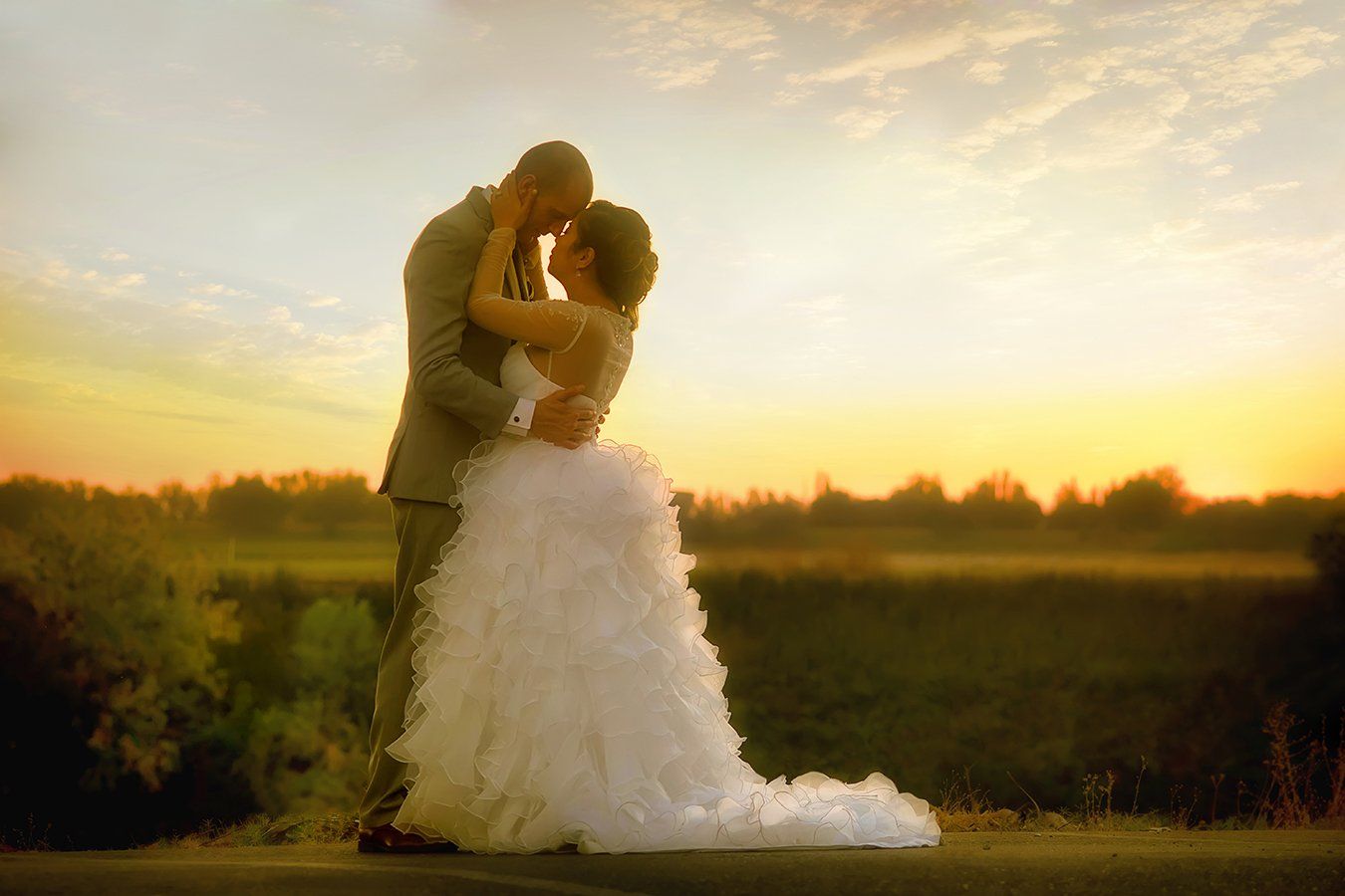 Grand Island Mansion Wedding Photos