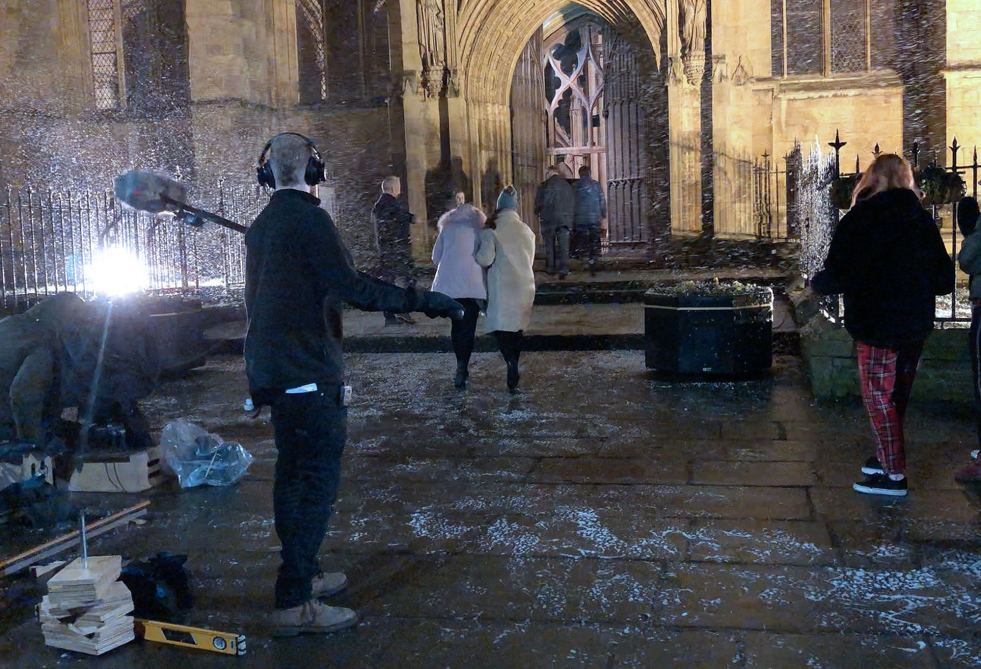 FilmSFX owned and operated SB200 SnowBusiness Snow Machine