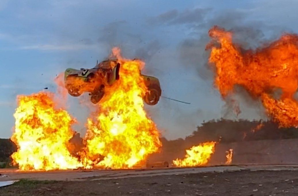 FilmSFX Car Flips and Explosions