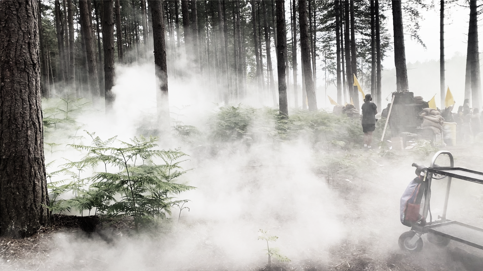 FilmSFX LayFlat Heavy smoke for battlefield simulation effect