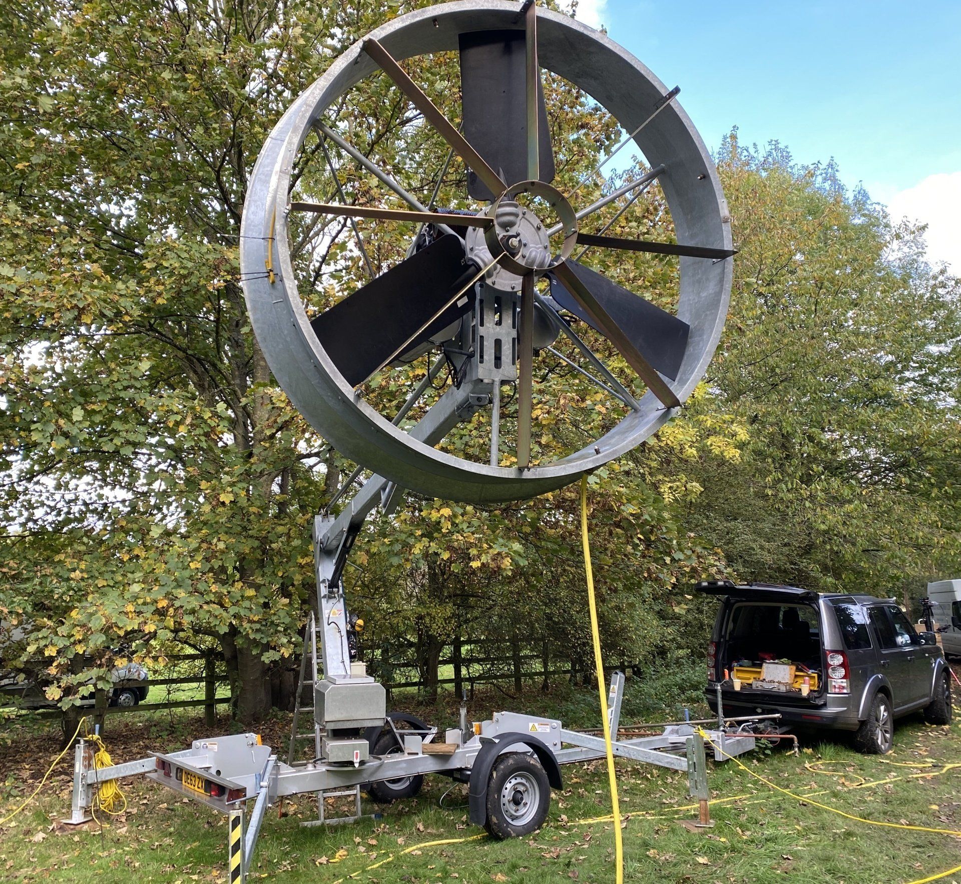 FilmSFX Storm 60mph Tow and Blow Fan