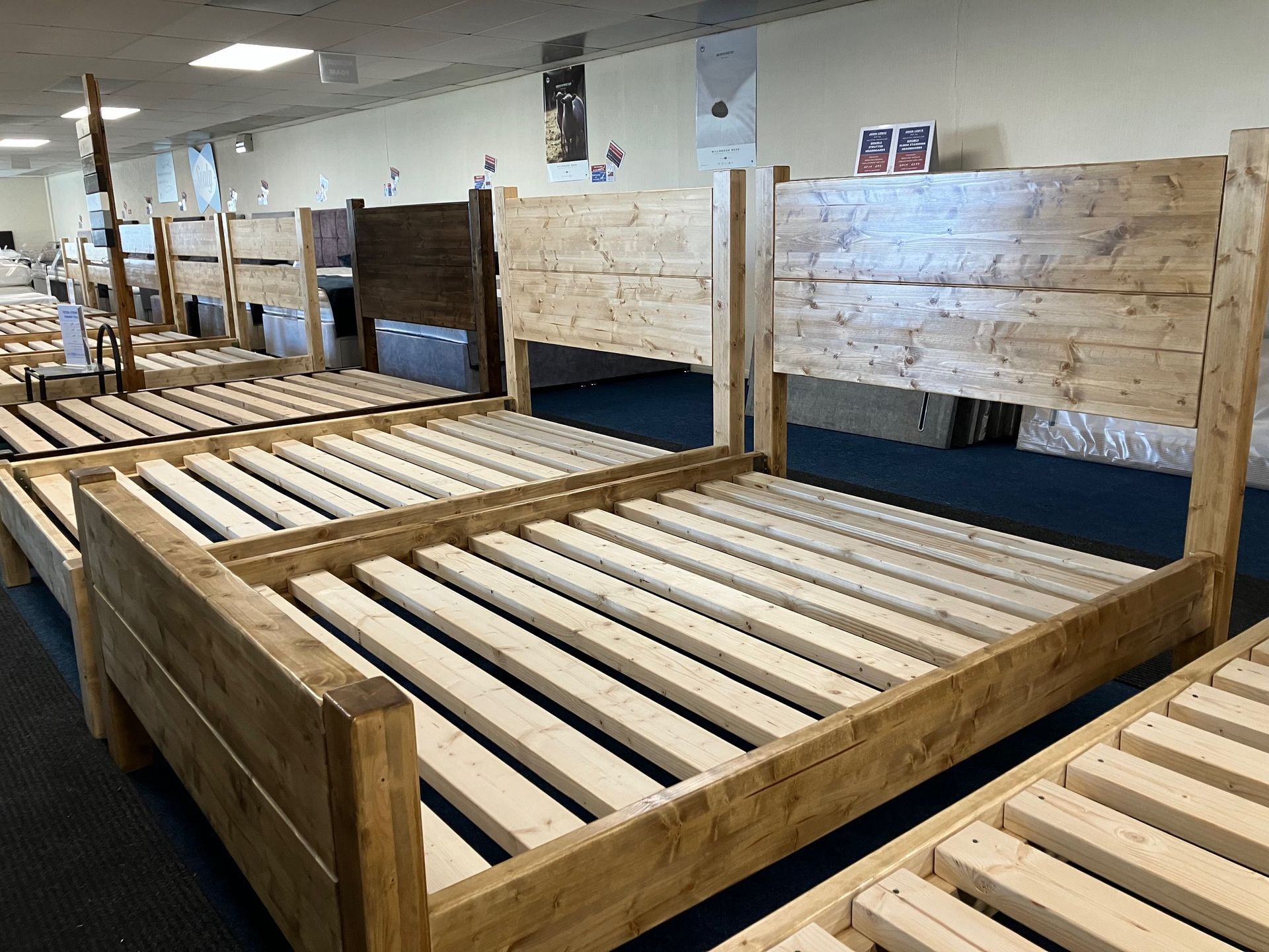 Extra strong wooden beds at The Bed Centre in Clay Cross, Chesterfield