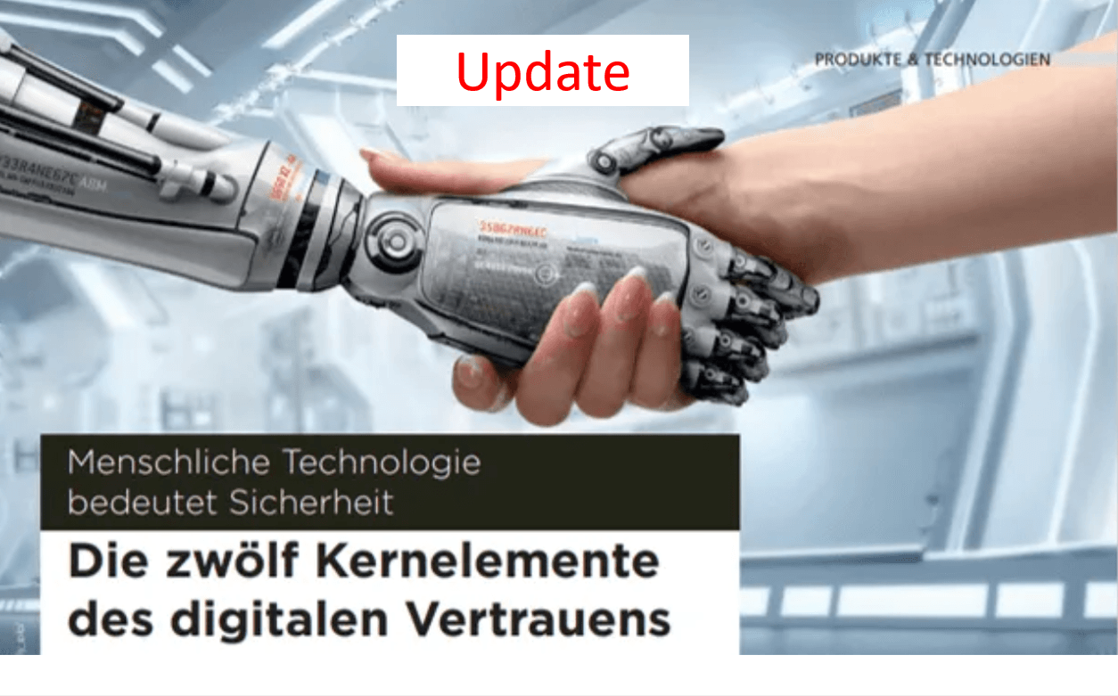 Building Digital Trust; Aufbau von digitalen Vertrauen, Trustworthiness