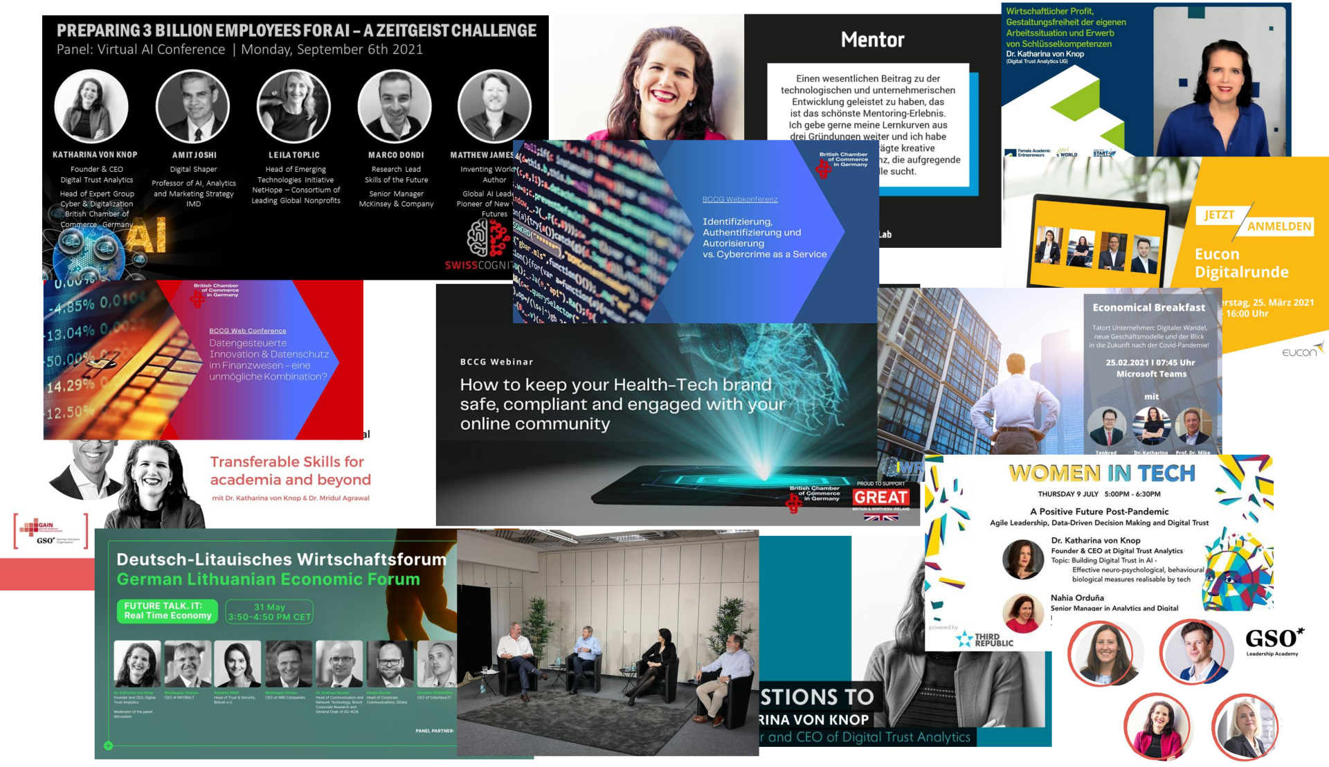 Speaker on Digital Trust, Sprecherin zum Thema Digitales Vertrauen, Speaker AI, Speaker Decision Architecture, SSprecherin Women in Tech, Speaker Saefty Tech