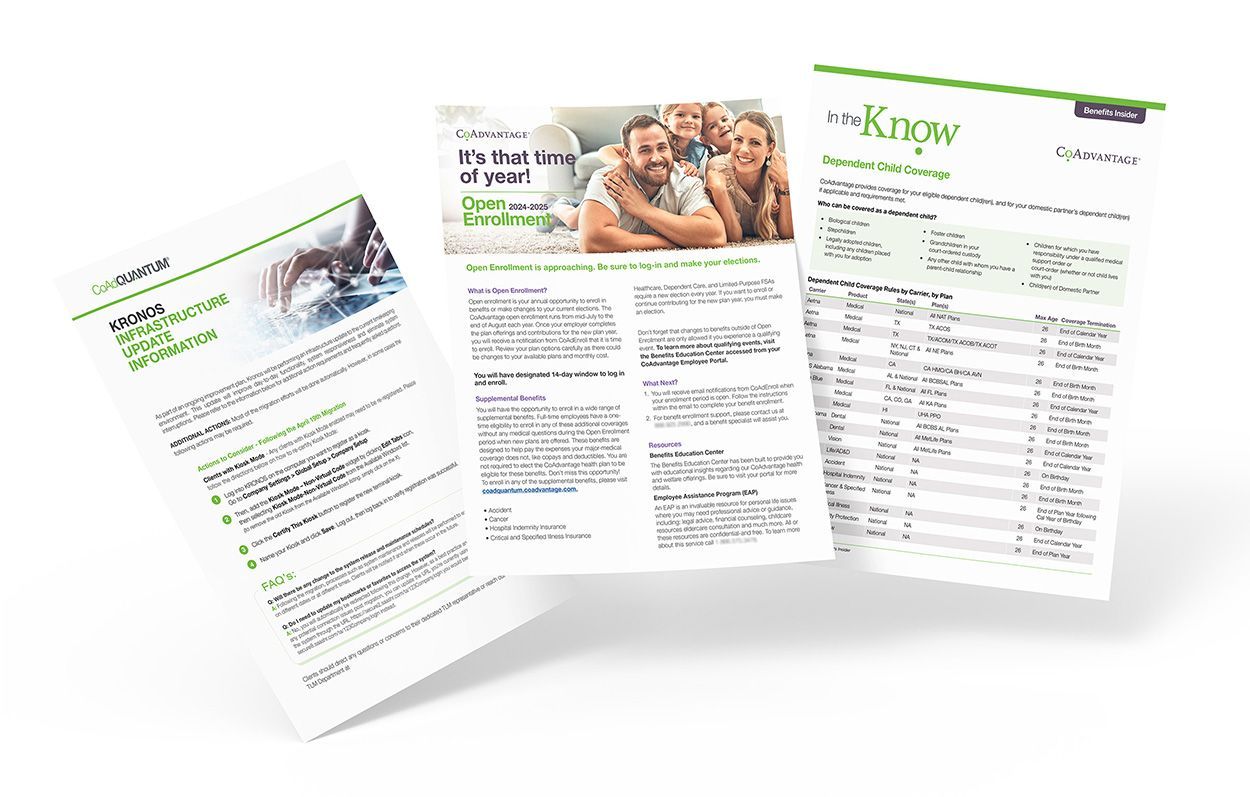 CoAdvantage Collateral
