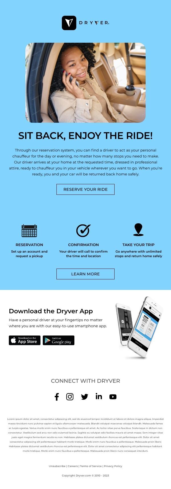 email: Dryver Email 2