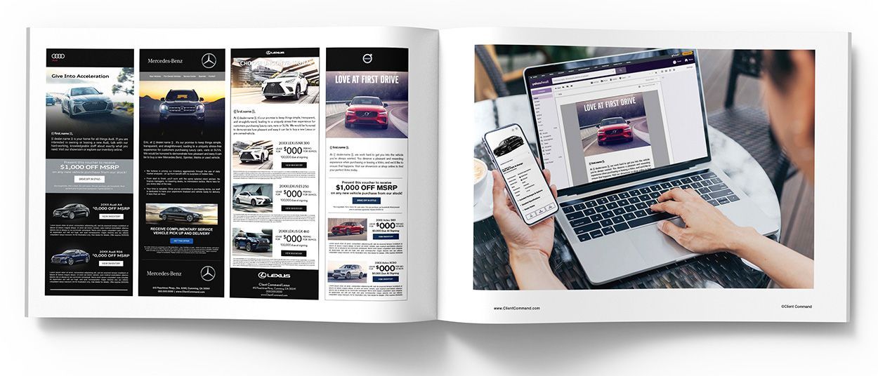 luxury automotive look book