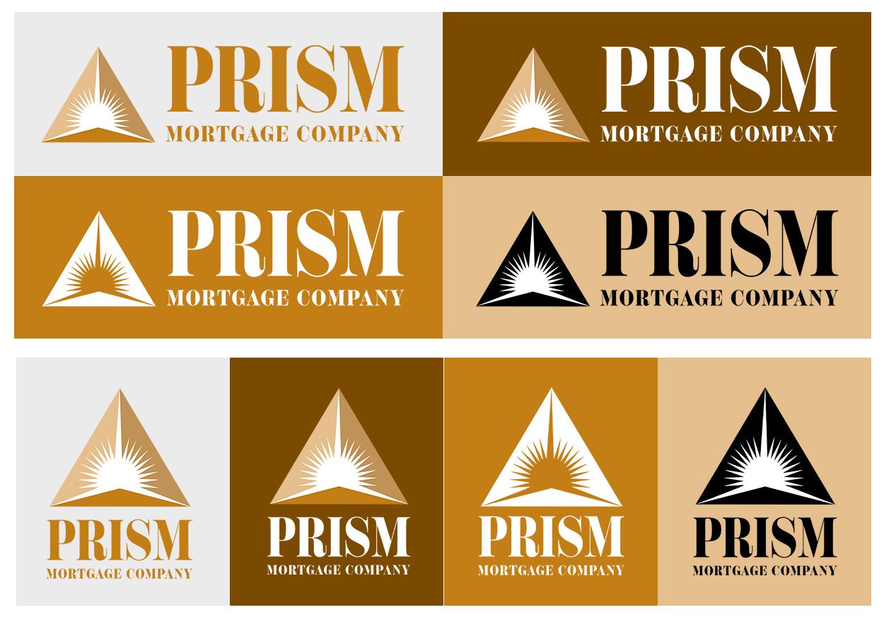 Prism Mortgage Company primary and secondary logos