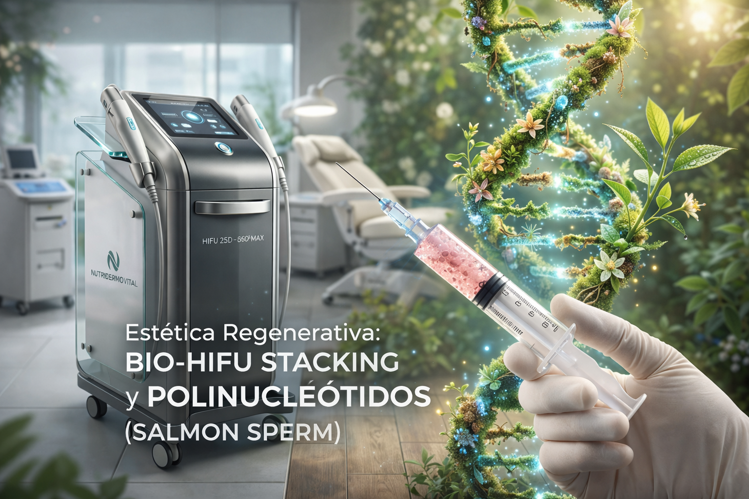 Descubre la revolución de la estética regenerativa: Bio-HIFU Stacking y Polinucleótidos (Salmon Sper
