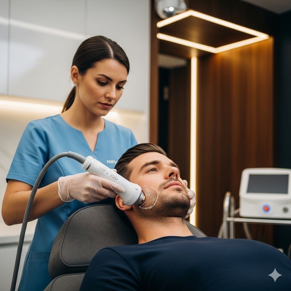 Optimiza tus resultados con el protocolo HIFU 25D para hombres. Guía clínica avanzada, parámetros de