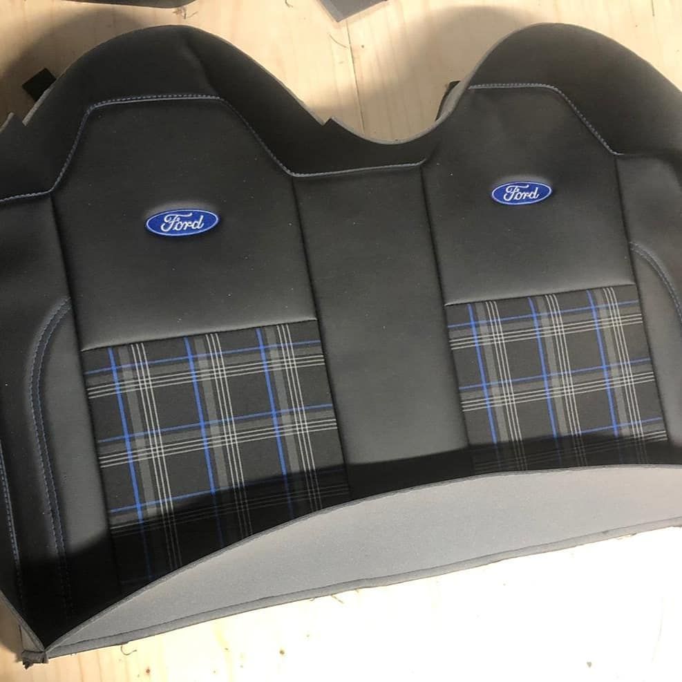 Ford seat embroidery, FORD campervan