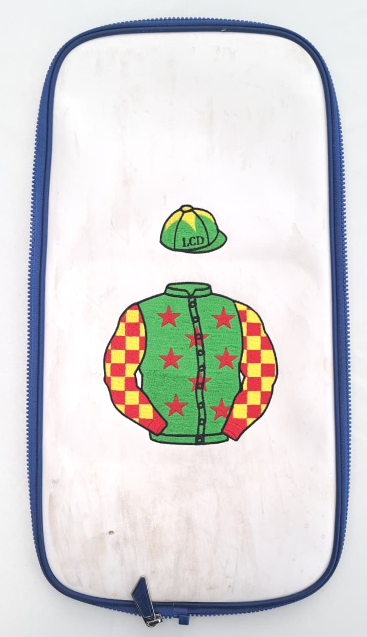 Personalized gold bag pocket panel